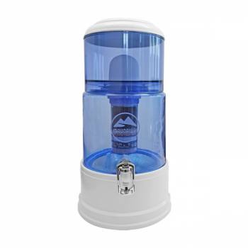 MAUNAWAI® Pi®PRIME K8 Wasserfilter mit Glasbehälter hart-sehr hart