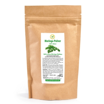 Moringa Oleifera Blattpulver - 100g