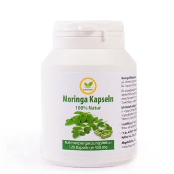 Moringa Oleifera Kapseln - 120 Kapseln