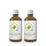 in pharmazeutischer Braunglasfla...